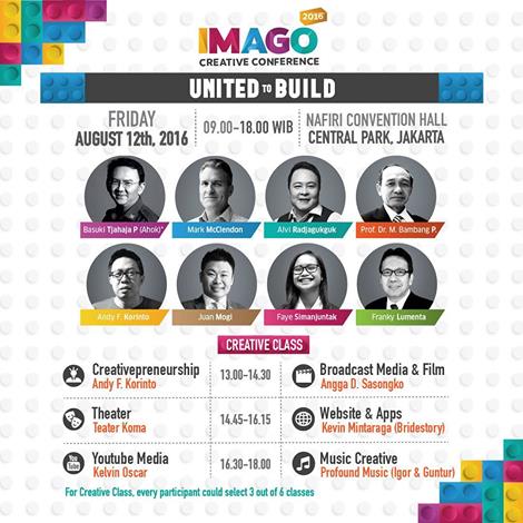 IMAGO Creative Conference 2016: UNITED to BUILD